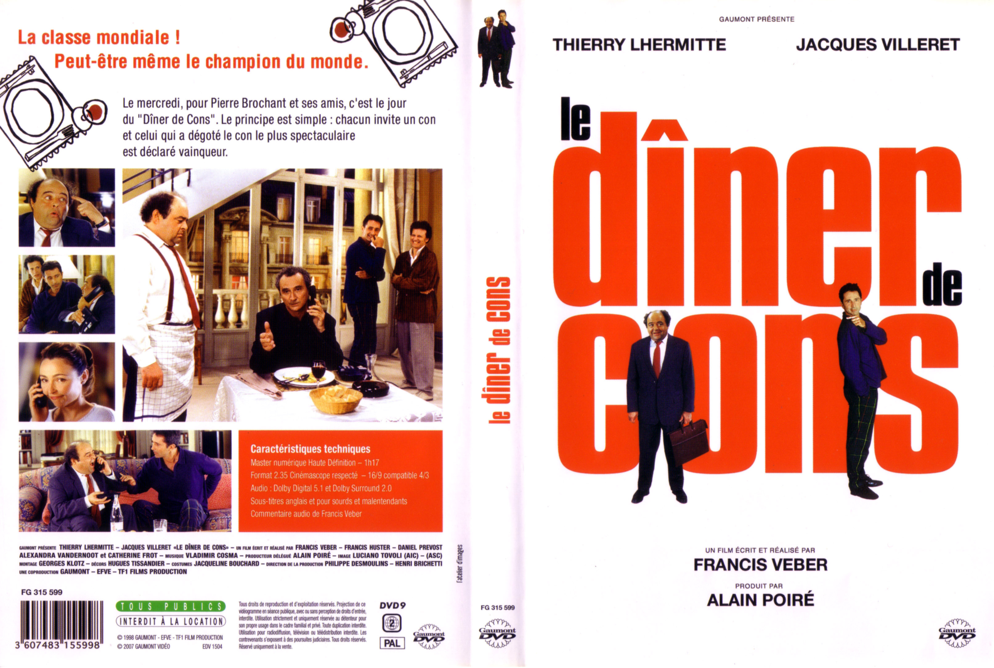 image jacquette le diner de cons